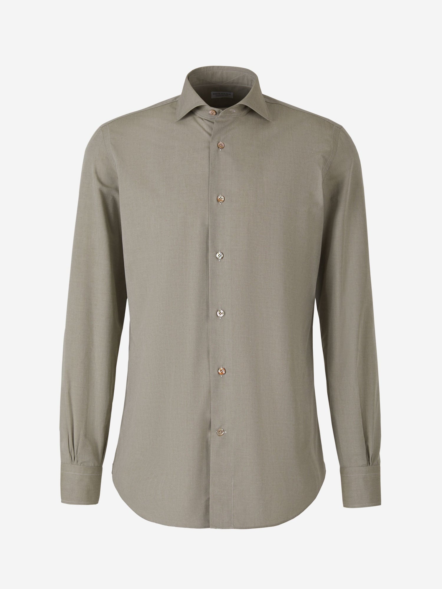 Santa Eulalia Camisa Lisa Algodón color Gris Claro sku 531-005941 02 - Foto 5