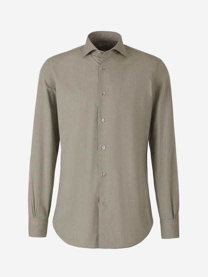 Outlet online Santa Eulalia Hombre Camisa Lisa Algodón color Blanco sku 531-005941 01 - Foto 5