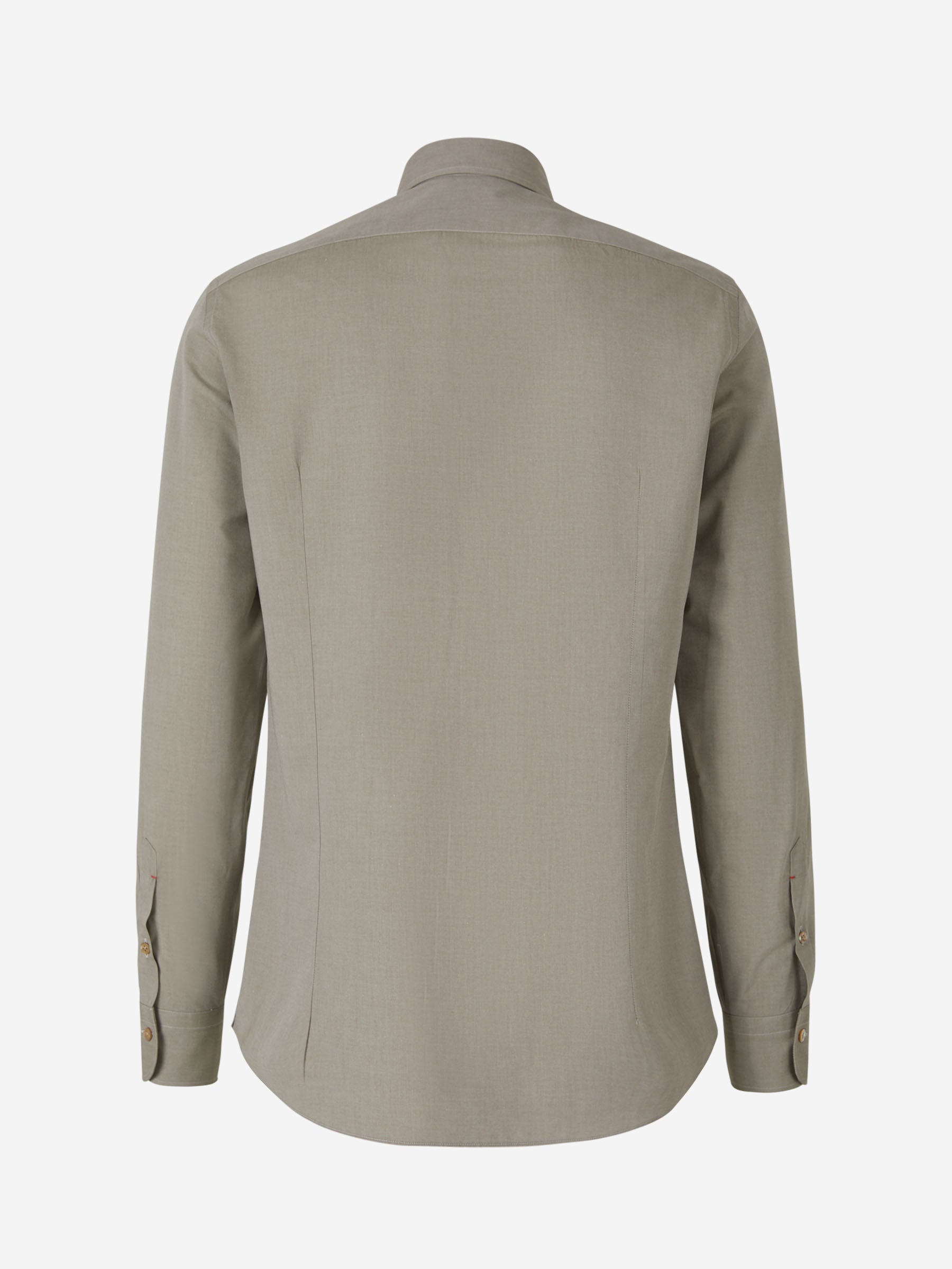 Outlet online Santa Eulalia Hombre Camisa Lisa Algodón color Blanco sku 531-005941 01 - Foto 6