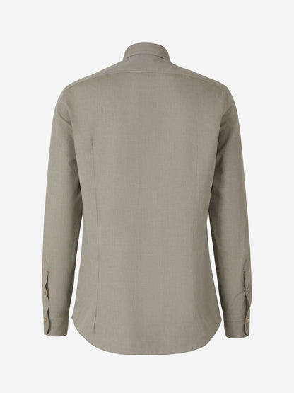 Outlet online Santa Eulalia Hombre Camisa Lisa Algodón color Blanco sku 531-005941 01 - Foto 6