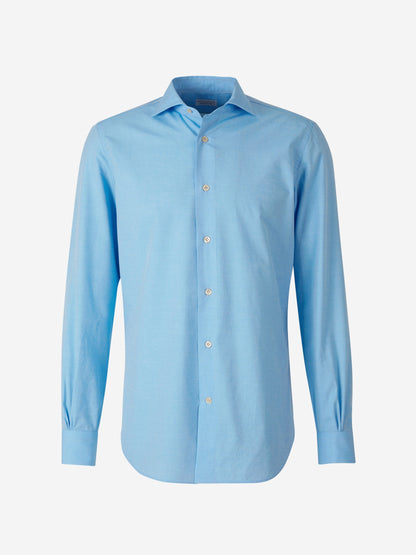 Outlet online Santa Eulalia Hombre Camisa Lisa Algodón color Blanco sku 531-005941 01 - Foto 9