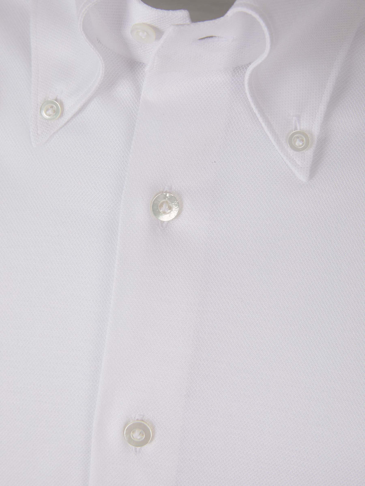 Outlet online Fray Hombre Camisa Algodón Piqué color Blanco sku 531-005956 01 - Foto 3
