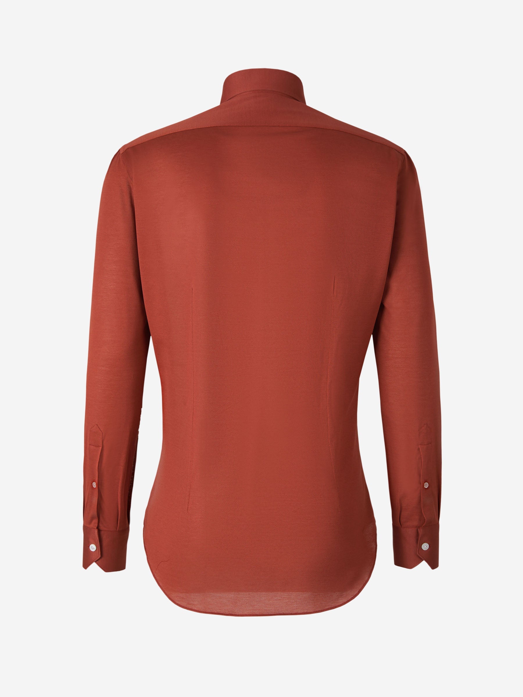 Outlet online Fray Hombre Camisa Algodón Piqué color Verde Oscuro sku 531-005956 04 - Foto 6