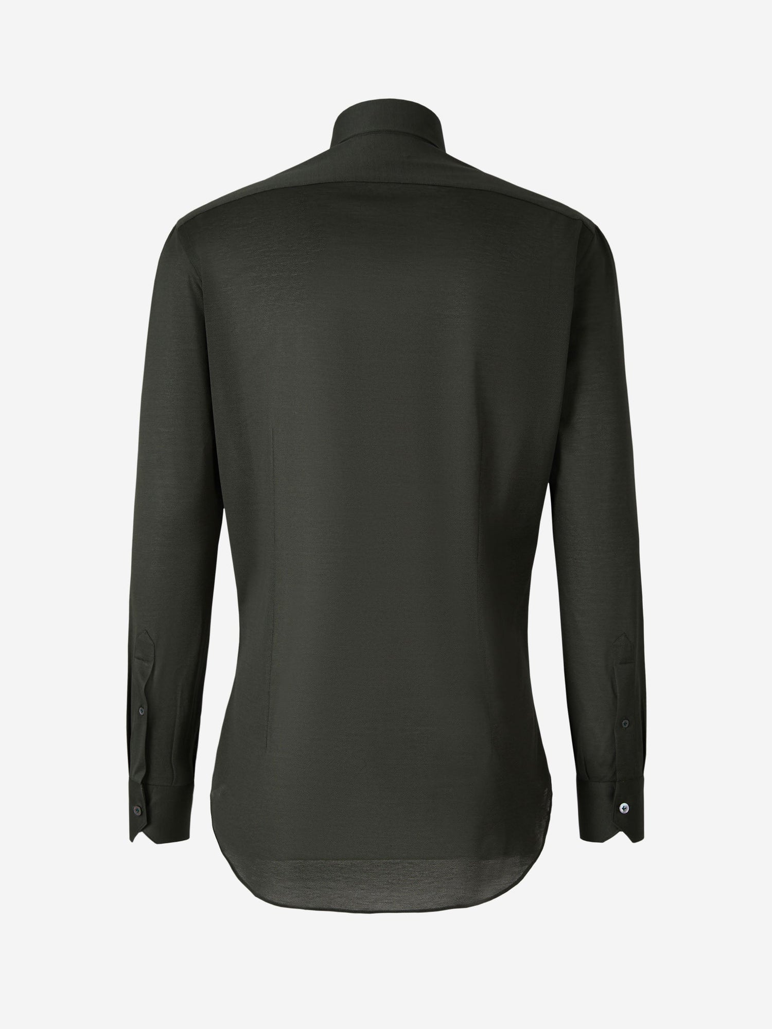 Outlet online Fray Hombre Camisa Algodón Piqué color Verde Oscuro sku 531-005956 04 - Foto 14