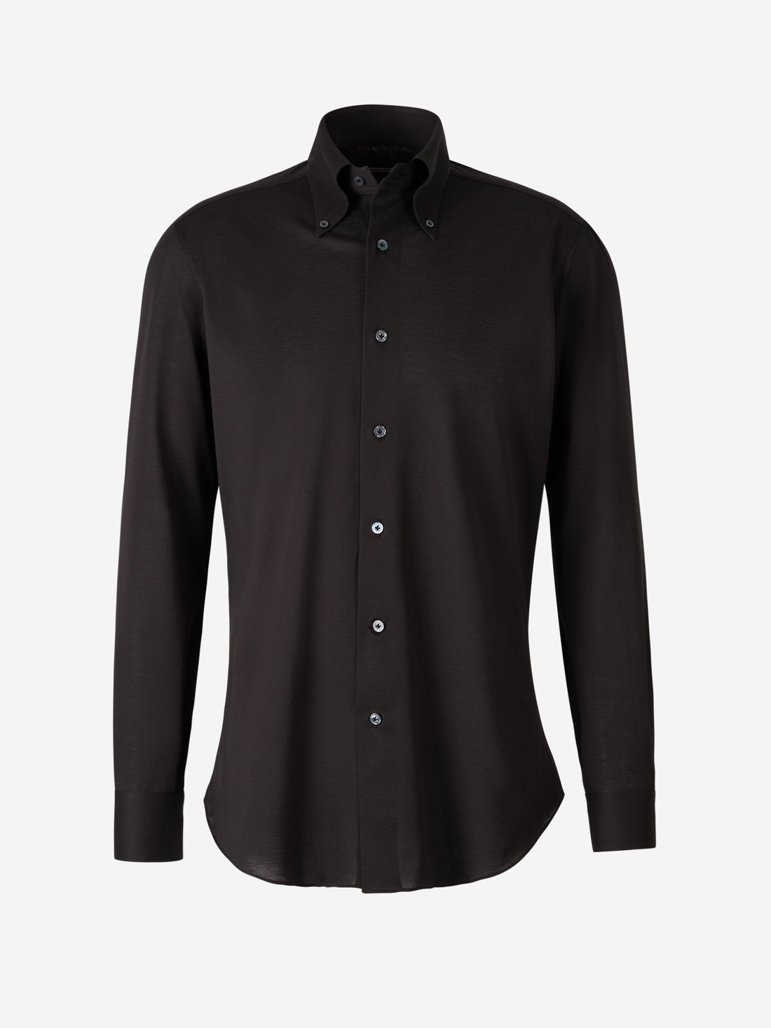 Outlet online Fray Hombre Camisa Algodón Piqué color Negro sku 531-005956 05 - Foto 1