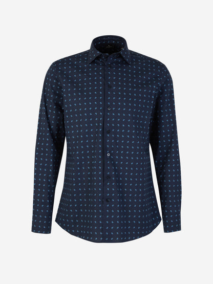 Outlet online Etro Hombre Camisa Estampado Algodón color Azul Marino sku 531-005979 01 - Foto 1