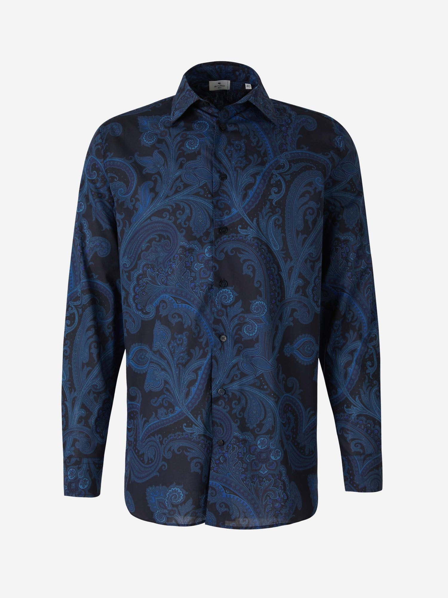Outlet online Etro Hombre Camisa Paisley Multicolor color Azul Noche sku 531-005982 01 - Foto 1