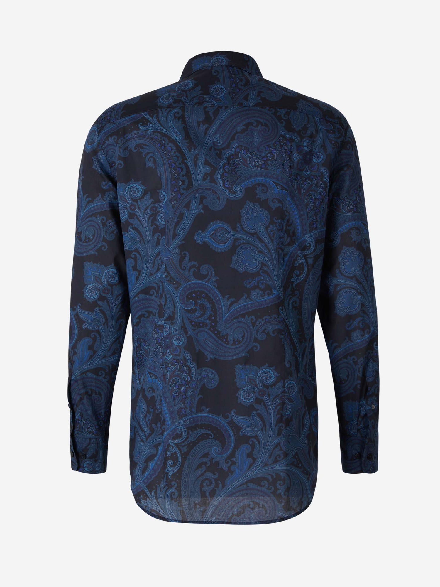 Outlet online Etro Hombre Camisa Paisley Multicolor color Azul Noche sku 531-005982 01 - Foto 2