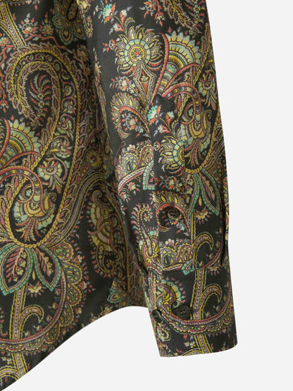 Outlet online Etro Hombre Camisa Motivo Paisley color Multicolor sku 531-005984 01 - Foto 4