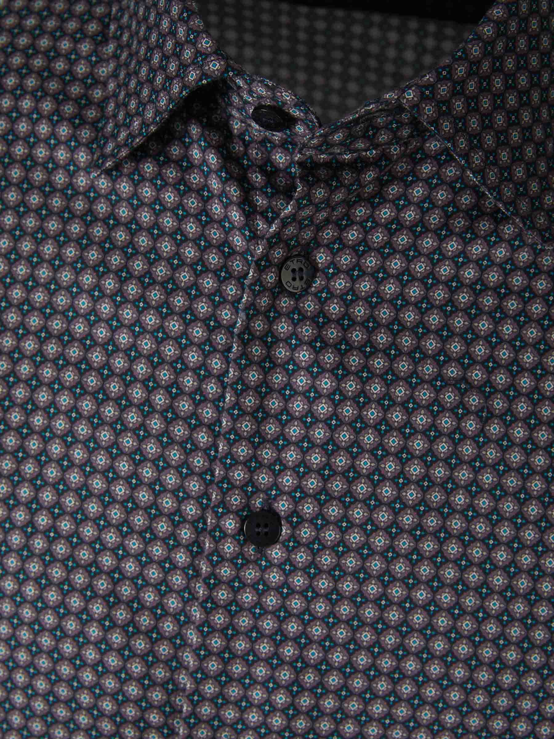 Outlet online Etro Hombre Camisa Estampada Algodón color Multicolor sku 531-005986 01 - Foto 3