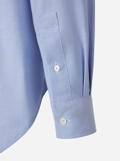 Outlet online Palm Angels Hombre Camisa Parche Logo color Azul Denim sku 531-006014 01 - Foto 5