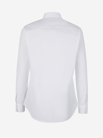 Outlet online Dsquared2 Hombre Camisa Popelina Algodón color Blanco sku 531-006046 01 - Foto 2