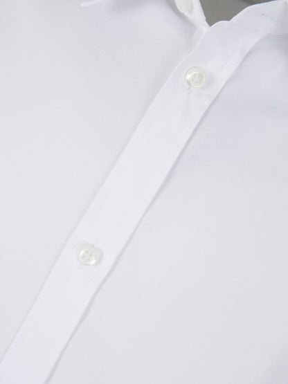 Outlet online Dsquared2 Hombre Camisa Popelina Algodón color Blanco sku 531-006046 01 - Foto 3