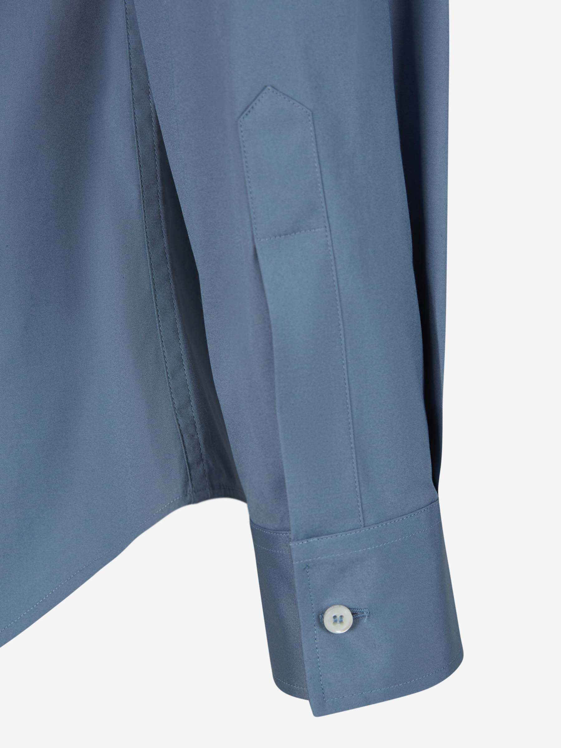 Outlet online Dsquared2 Hombre Camisa Popelina Algodón color Azul Denim sku 531-006046 02 - Foto 10
