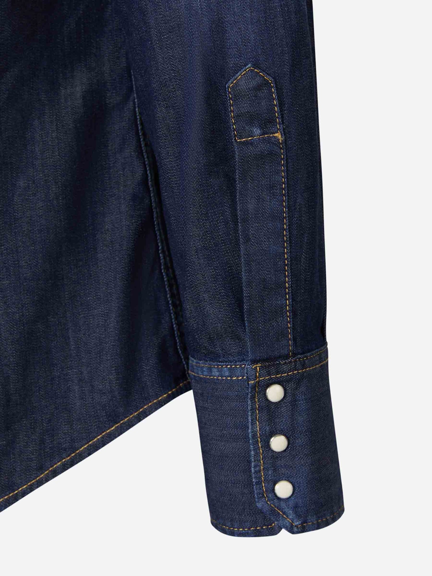 Outlet online Dsquared2 Hombre Camisa Denim Logo color Azul Cobalto sku 531-006047 01 - Foto 5