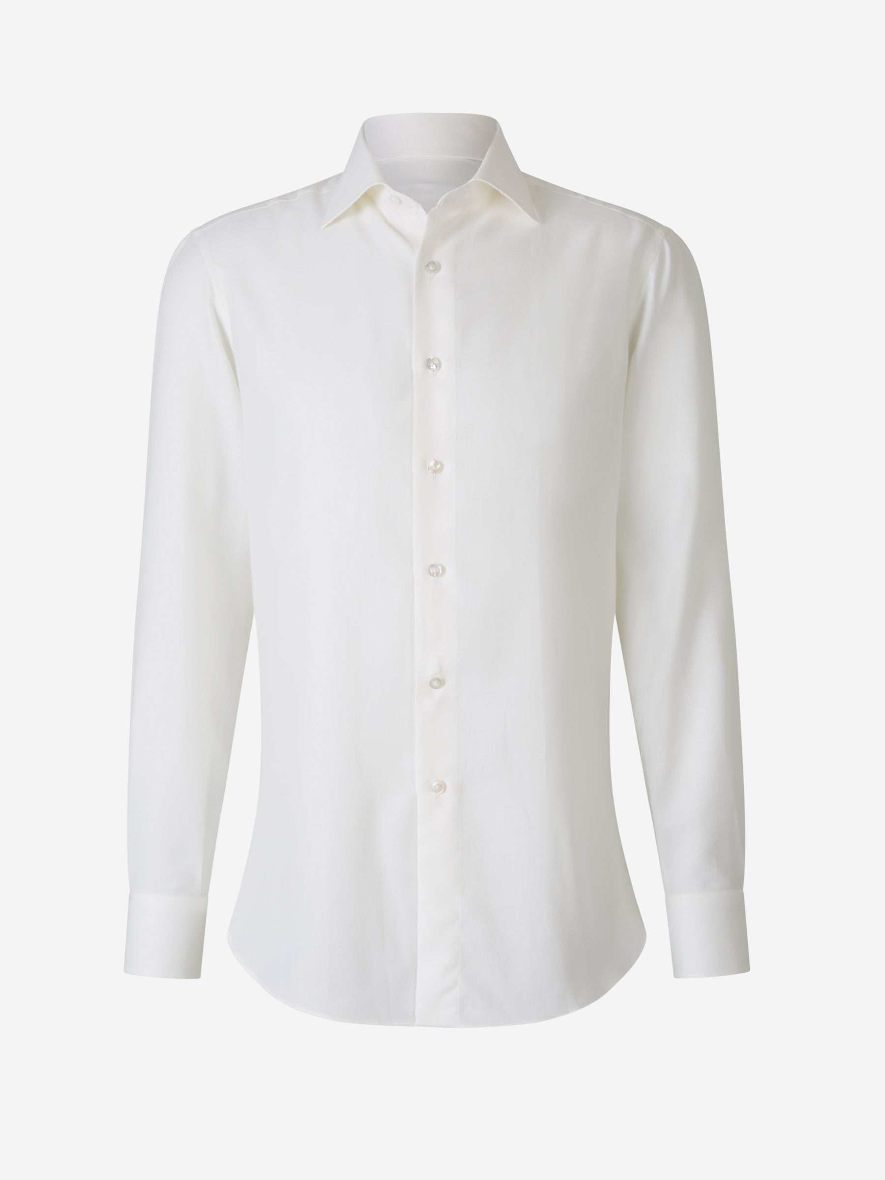Outlet online Fray Hombre Camisa Algodón Y Cashmere color Blanco sku 531-006070 01 - Foto 1
