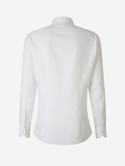 Outlet online Fray Hombre Camisa Algodón Y Cashmere color Azul sku 531-006070 03 - Foto 2