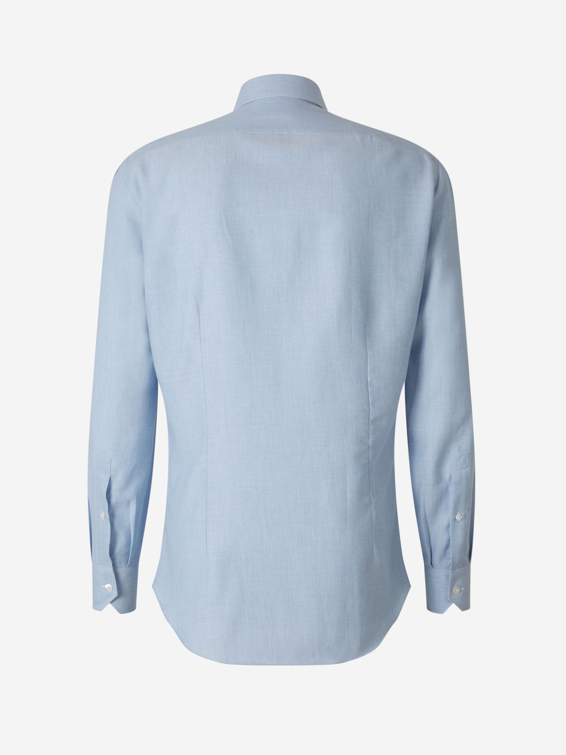 Outlet online Fray Hombre Camisa Algodón Y Cashmere color Azul sku 531-006070 03 - Foto 6