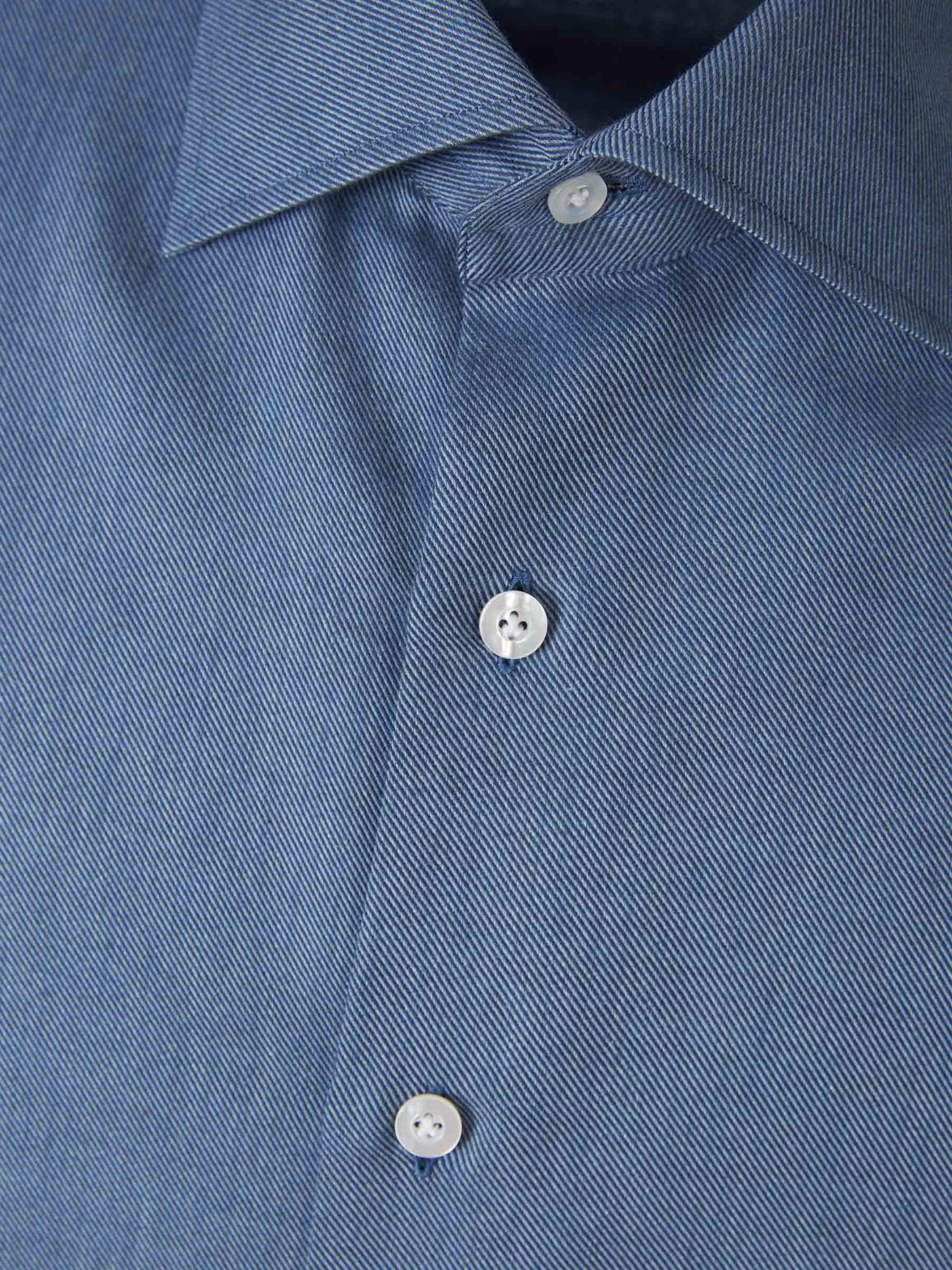Outlet online Fray Hombre Camisa Algodón Y Cashmere color Blanco sku 531-006070 01 - Foto 11
