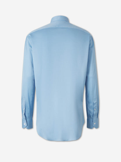 Fray Hombre Barcelona Camisa Micro Punto color Azul Celeste sku 531-006072 08 - Foto 2