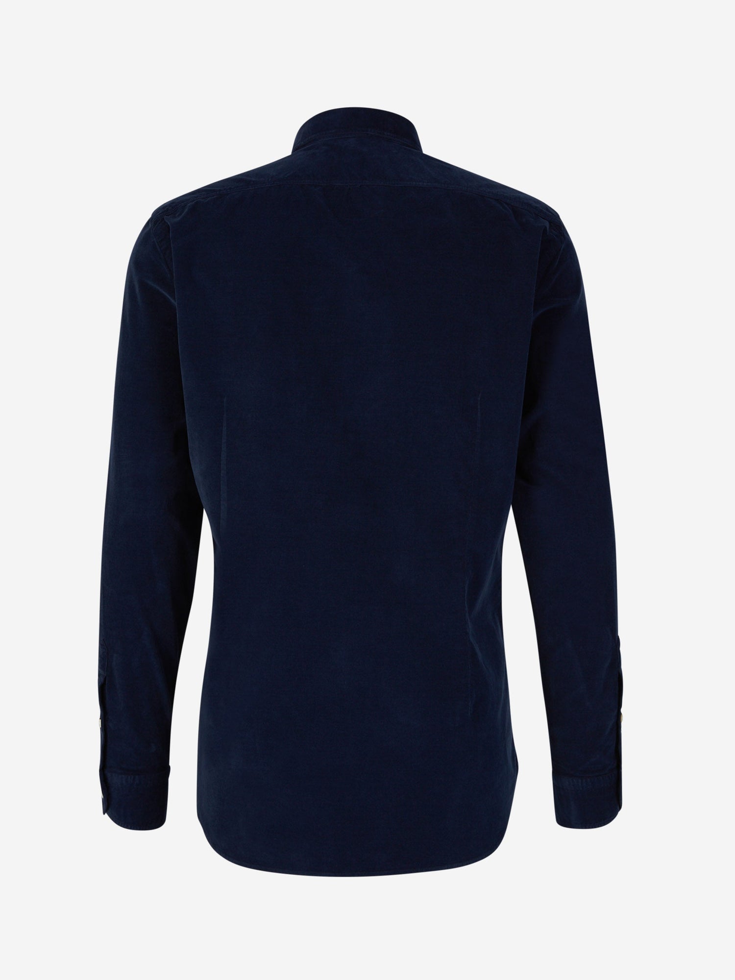 Outlet online Vincenzo di Ruggiero Hombre Camisa Pana Algodón color Azul Marino sku 531-006081 01 - Foto 2