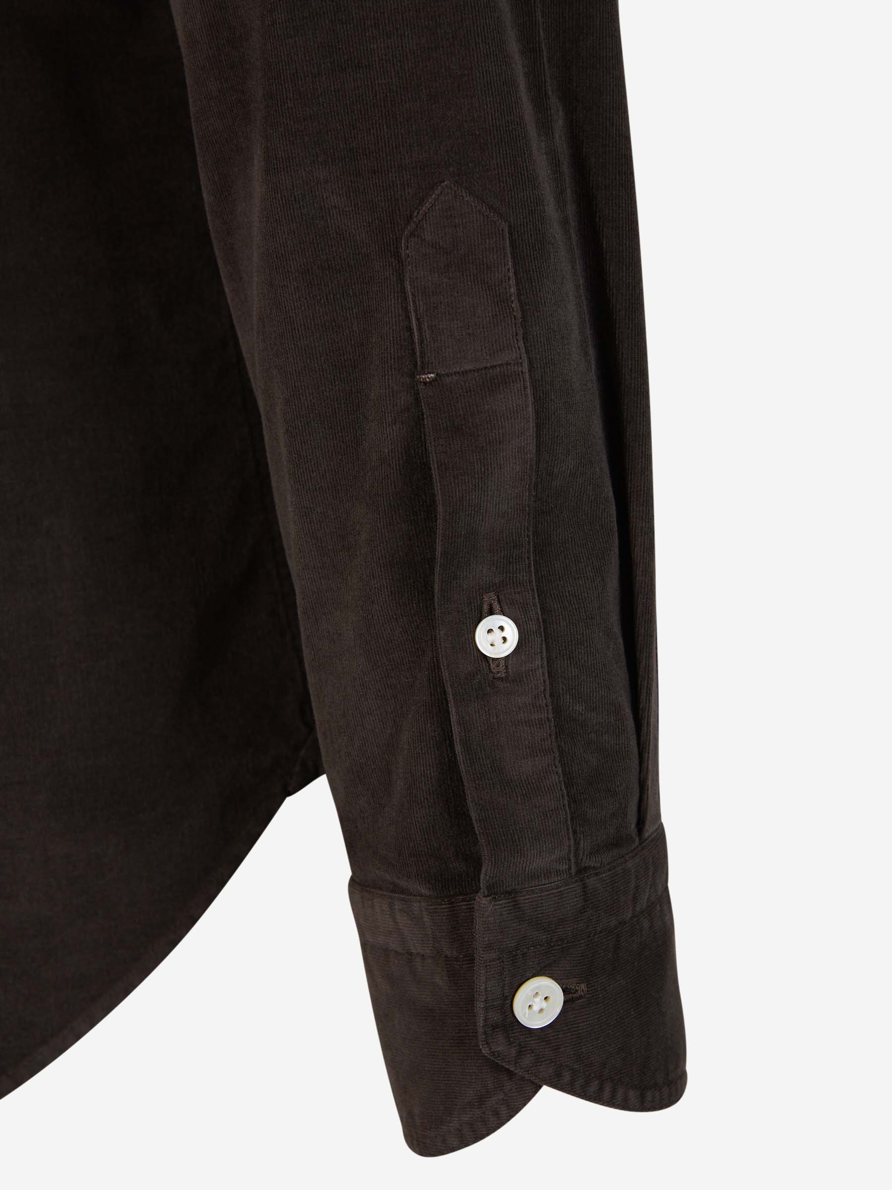 Outlet online Vincenzo di Ruggiero Hombre Camisa Pana Algodón color Azul Marino sku 531-006081 01 - Foto 8