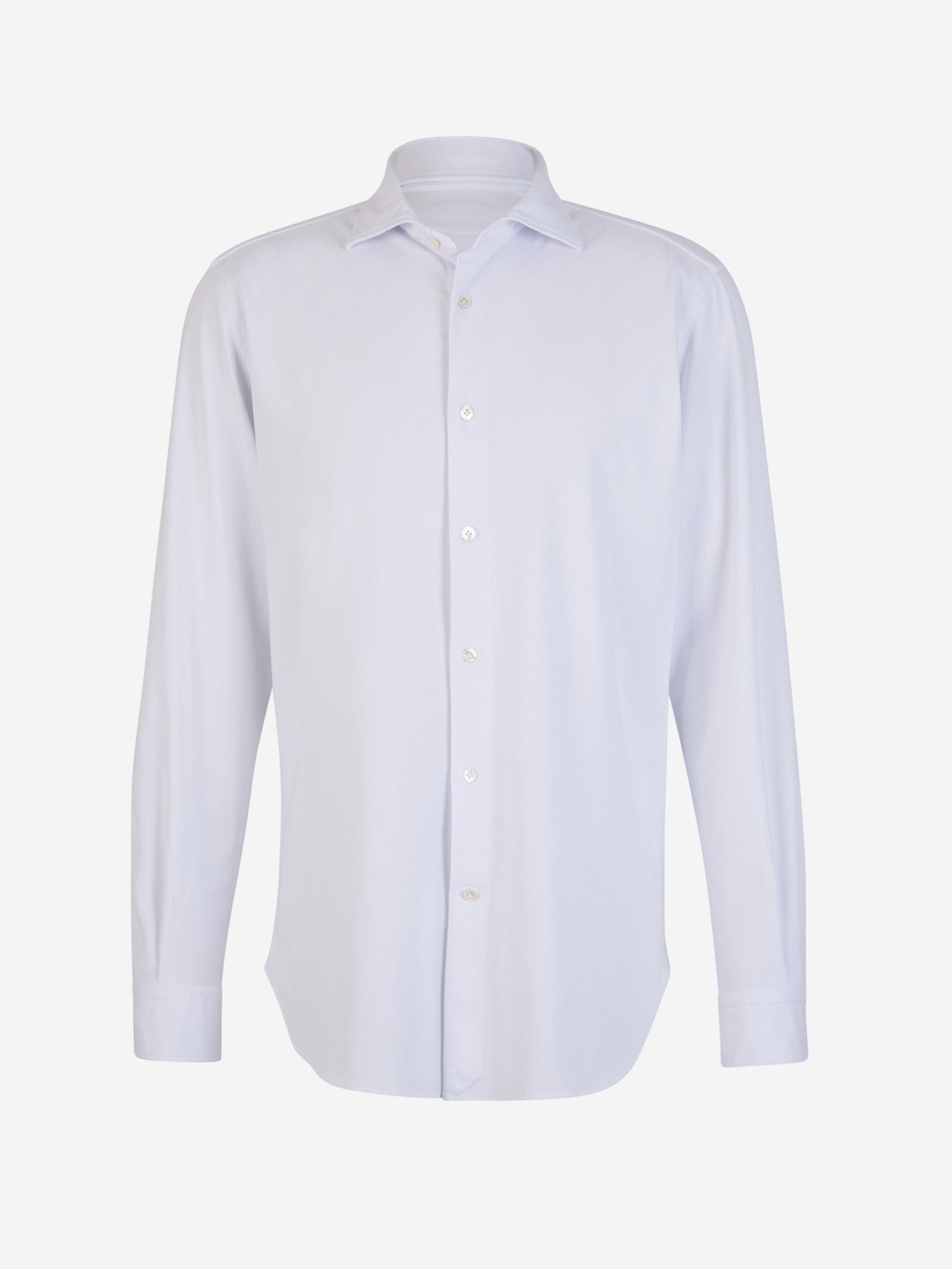 Outlet online Vincenzo di Ruggiero Hombre Camisa Punto Elástico color Blanco sku 531-006085 01 - Foto 1