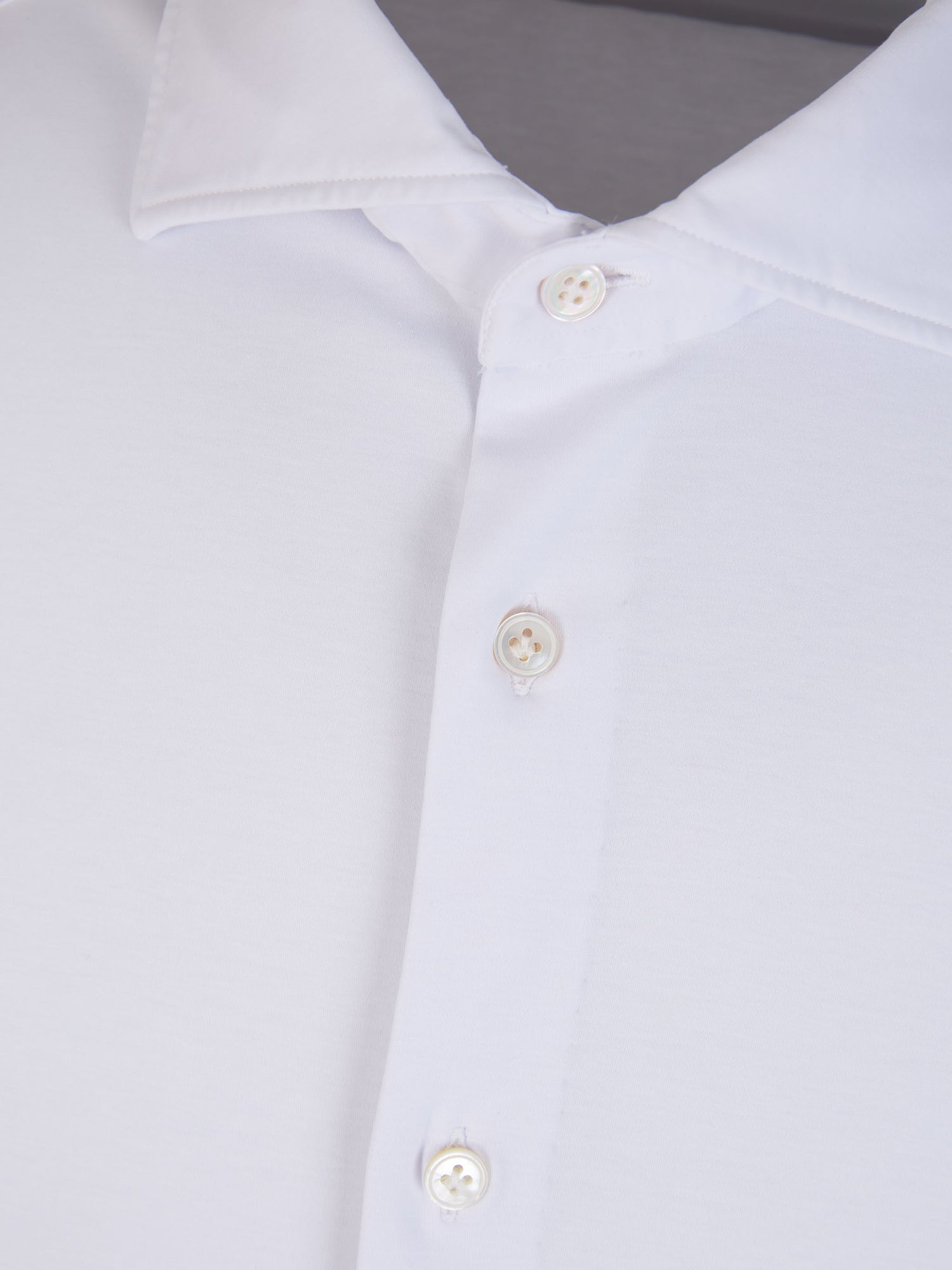 Outlet online Vincenzo di Ruggiero Hombre Camisa Punto Elástico color Azul Marino sku 531-006085 02 - Foto 3