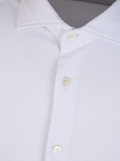 Outlet online Vincenzo di Ruggiero Hombre Camisa Punto Elástico color Azul Marino sku 531-006085 02 - Foto 3