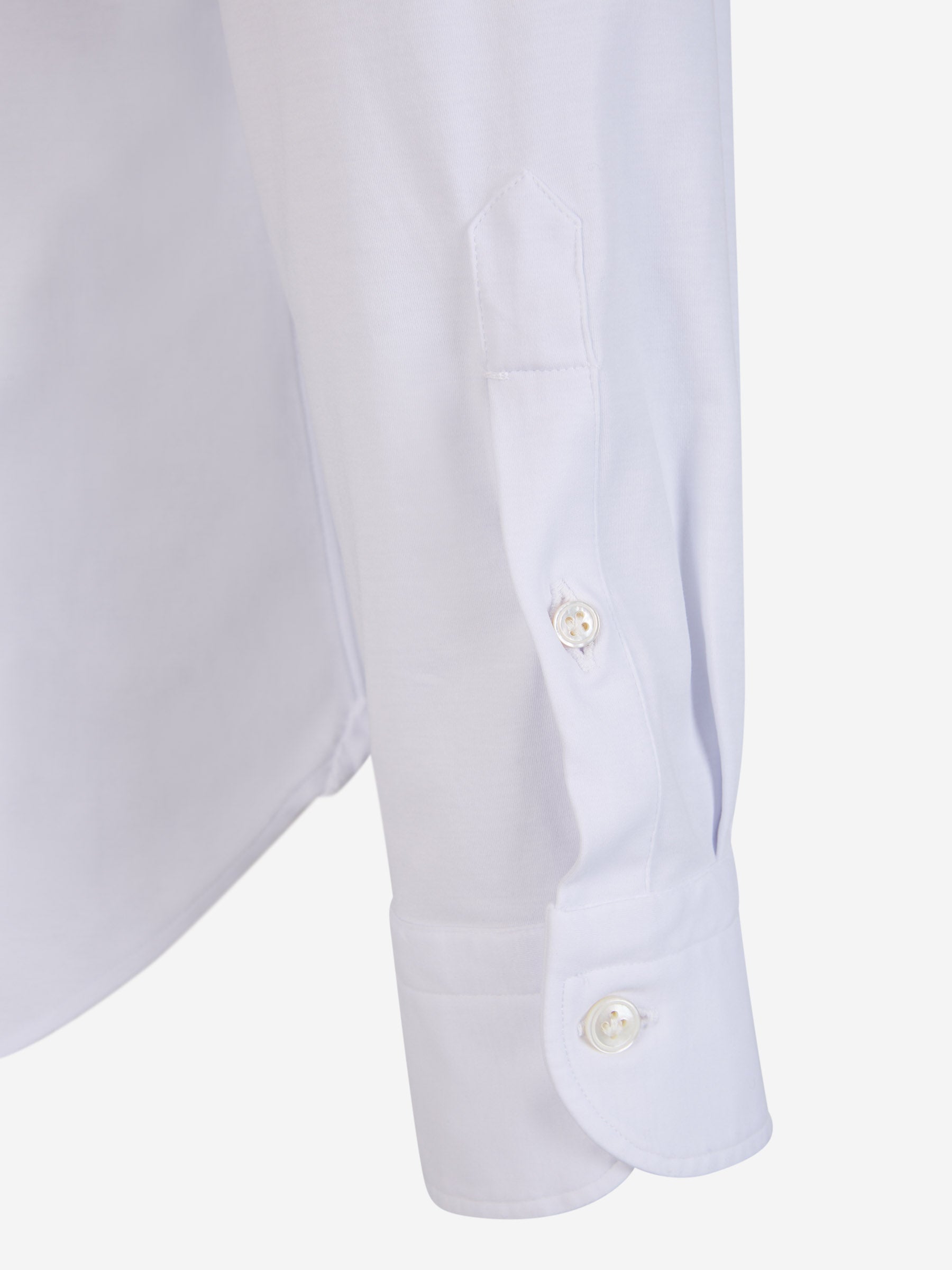 Outlet online Vincenzo di Ruggiero Hombre Camisa Punto Elástico color Azul Cielo sku 531-006085 04 - Foto 4