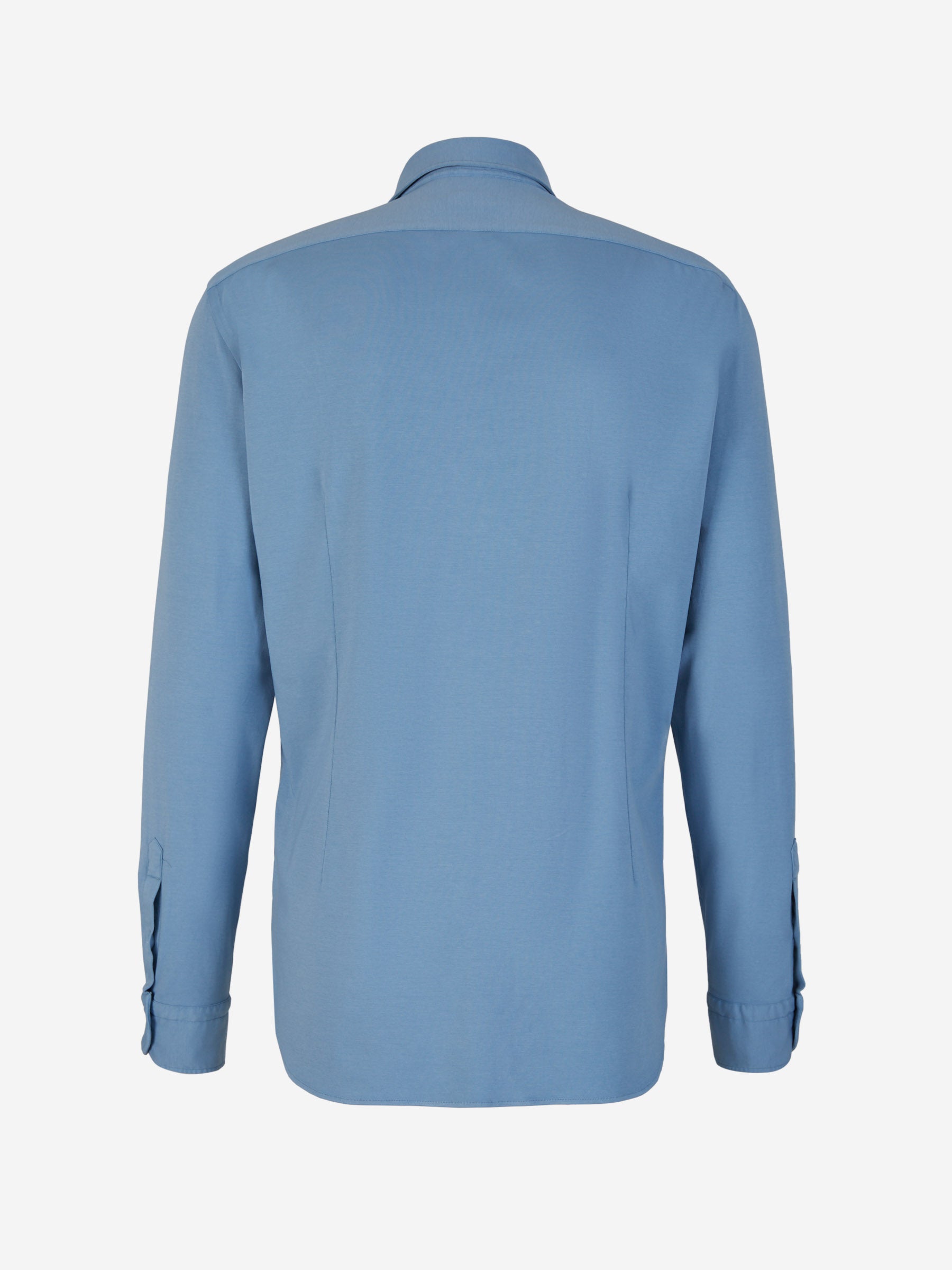 Outlet online Vincenzo di Ruggiero Hombre Camisa Punto Elástico color Azul Marino sku 531-006085 02 - Foto 14