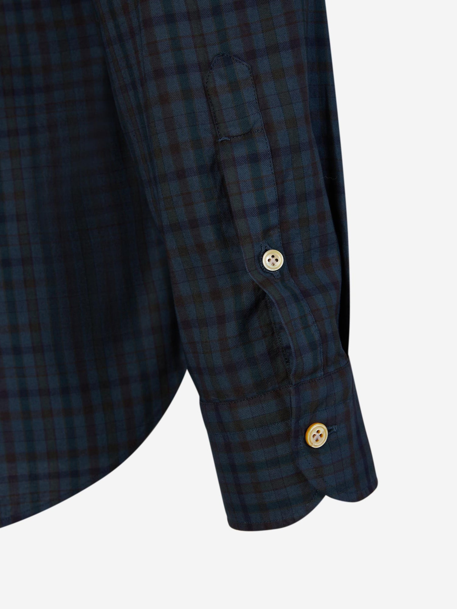 Outlet online Vincenzo di Ruggiero Hombre Camisa Motivo Cuadros color Azul Marino sku 531-006087 01 - Foto 4
