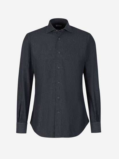 Outlet online Santa Eulalia Hombre Camisa Ligera Algodón color Azul Noche sku 531-006094 01 - Foto 1