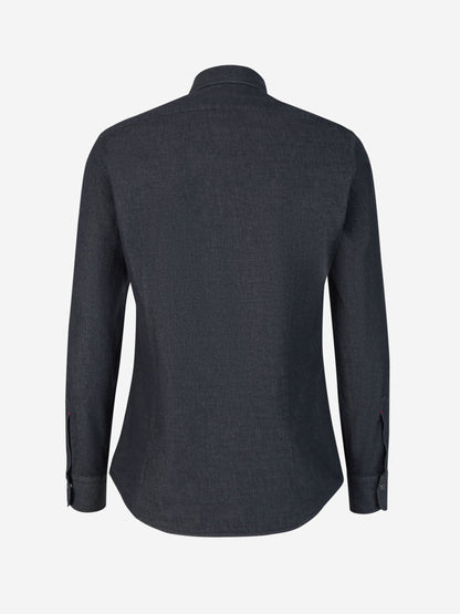 Outlet online Santa Eulalia Hombre Camisa Ligera Algodón color Azul Noche sku 531-006094 01 - Foto 2
