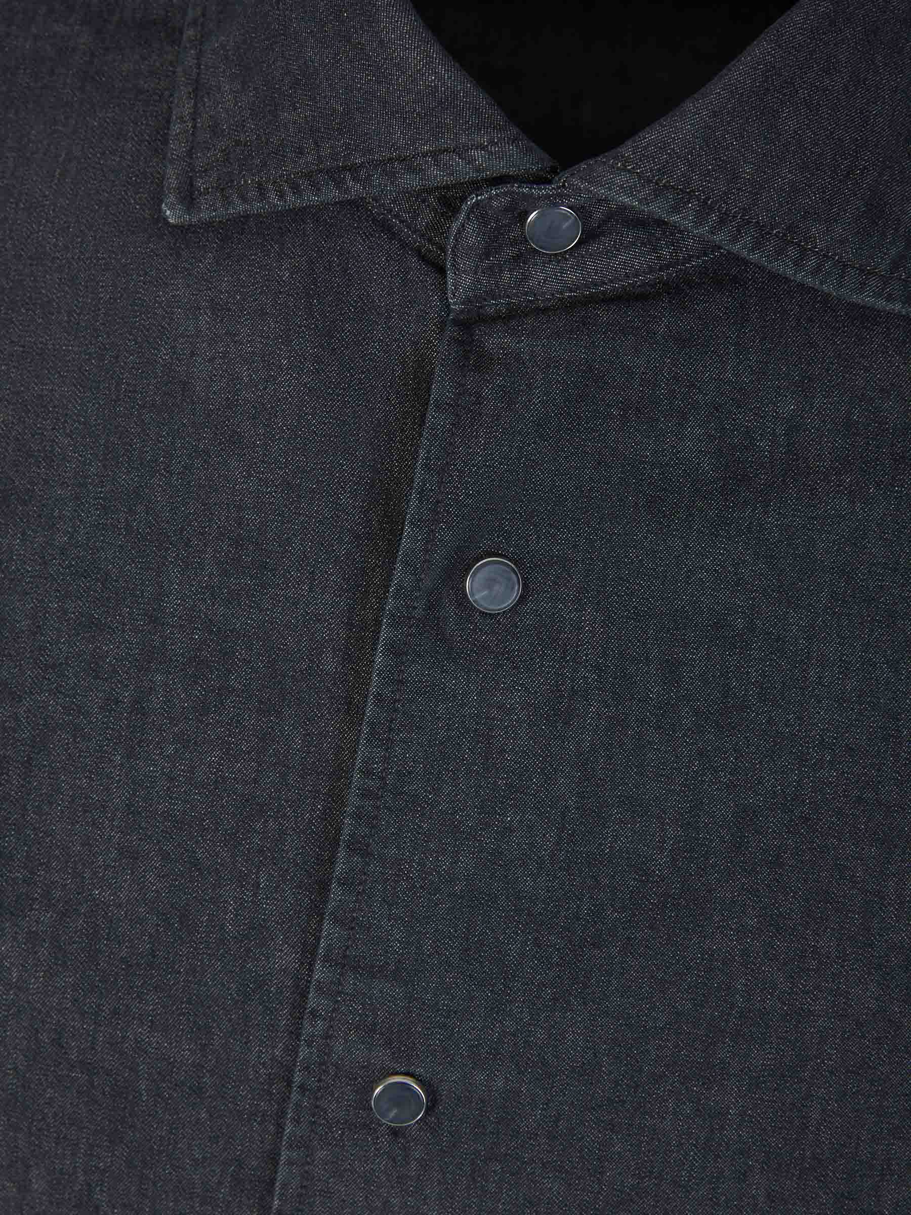 Outlet online Santa Eulalia Hombre Camisa Ligera Algodón color Azul Noche sku 531-006094 01 - Foto 3