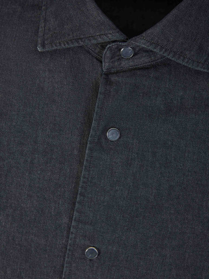 Outlet online Santa Eulalia Hombre Camisa Ligera Algodón color Azul Noche sku 531-006094 01 - Foto 3