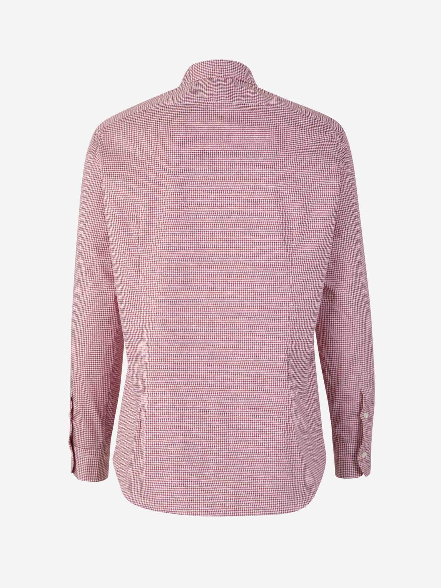 Outlet online Santa Eulalia Hombre Camisa Motivo Pata De Gallo color Azul Noche sku 531-006098 02 - Foto 2