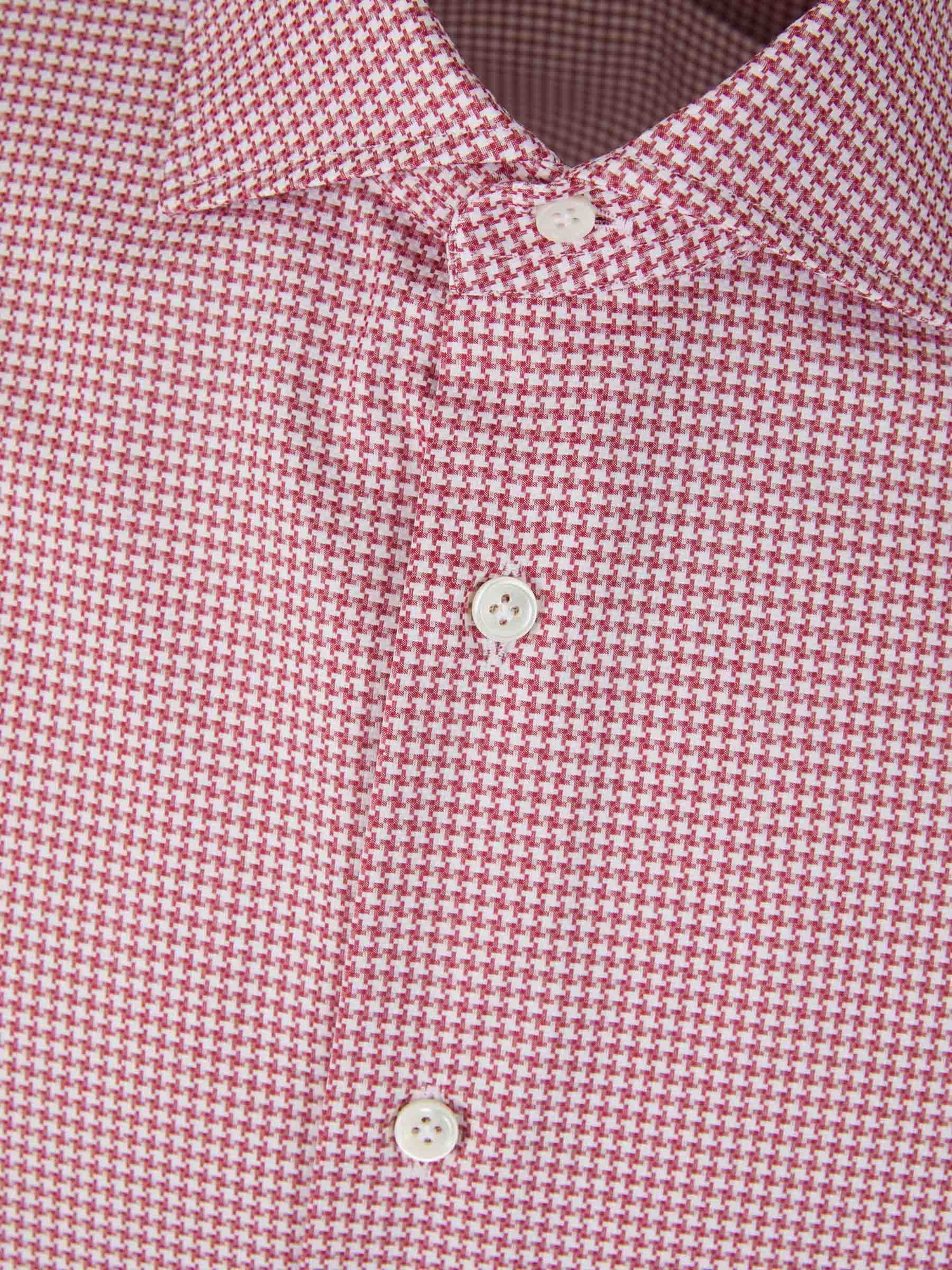 Outlet online Santa Eulalia Hombre Camisa Motivo Pata De Gallo color Azul Noche sku 531-006098 02 - Foto 3