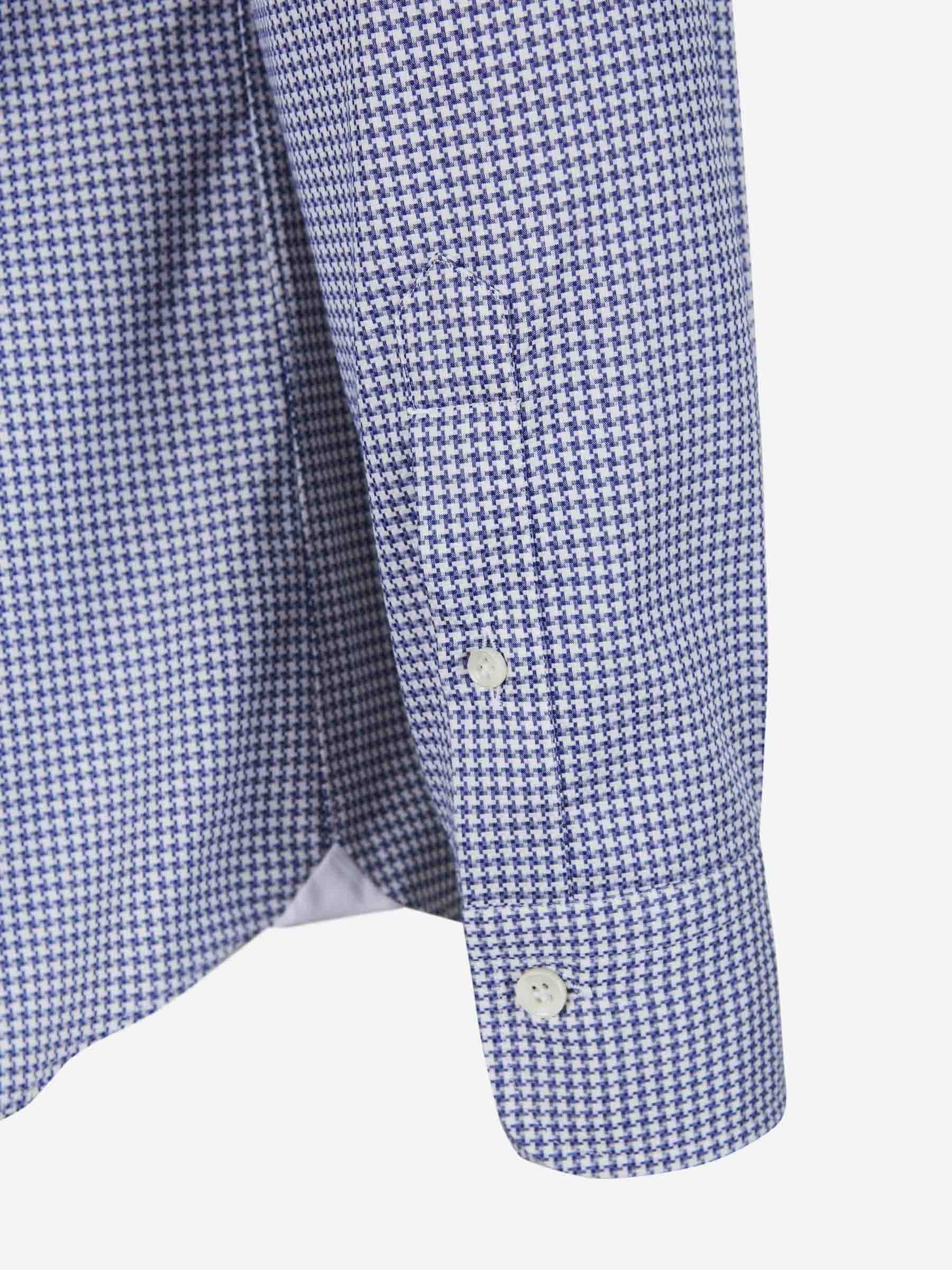 Outlet online Santa Eulalia Hombre Camisa Motivo Pata De Gallo color Rojo sku 531-006098 01 - Foto 8