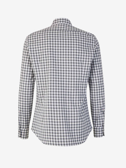 Outlet online Santa Eulalia Hombre Camisa Motivo Cuadros color Gris Carbon sku 531-006101 01 - Foto 2