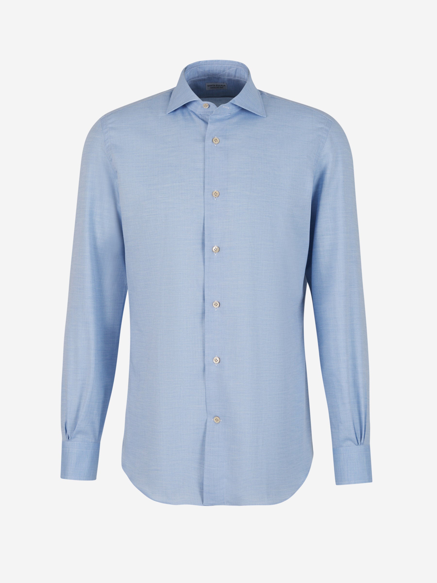 Outlet online Santa Eulalia Hombre Camisa Ligera Algodón color Marron sku 531-006104 02 - Foto 1