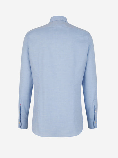 Outlet online Santa Eulalia Hombre Camisa Ligera Algodón color Azul Cielo sku 531-006104 01 - Foto 2