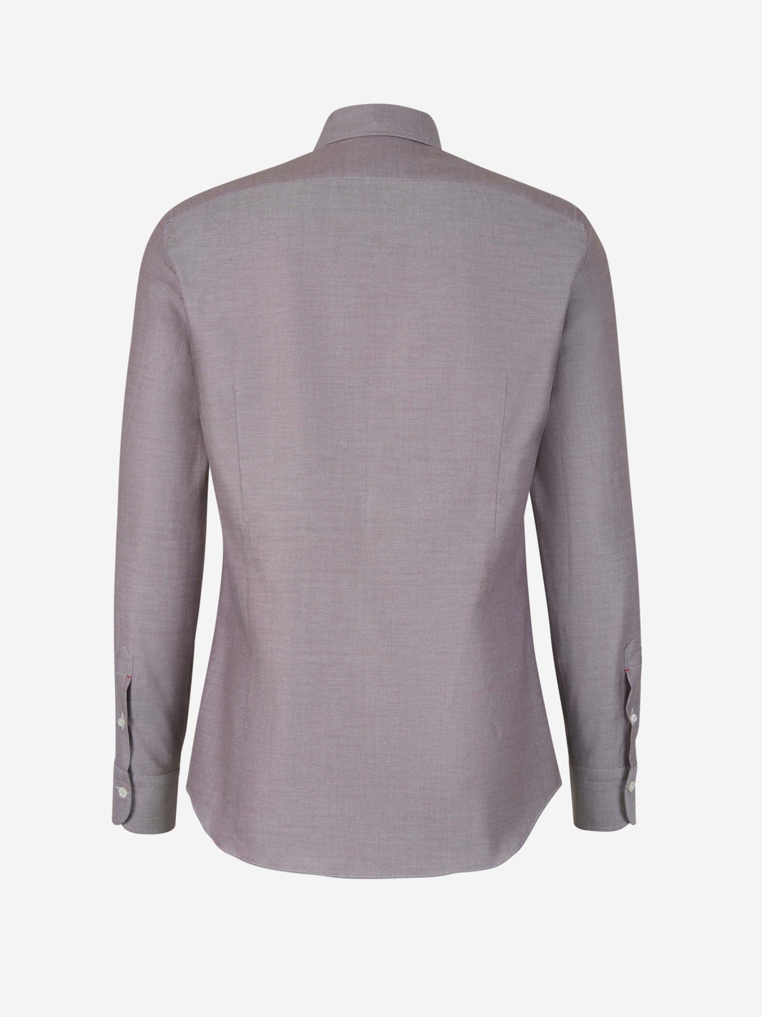 Outlet online Santa Eulalia Hombre Camisa Algodón Texturizado color Burdeos sku 531-006105 01 - Foto 2
