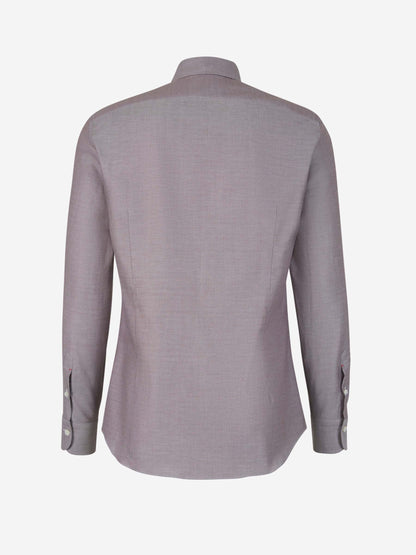 Outlet online Santa Eulalia Hombre Camisa Algodón Texturizado color Gris Piedra sku 531-006105 02 - Foto 2