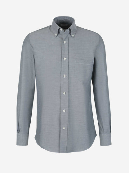 Outlet online Santa Eulalia Hombre Camisa Algodón Texturizado color Burdeos sku 531-006105 01 - Foto 5