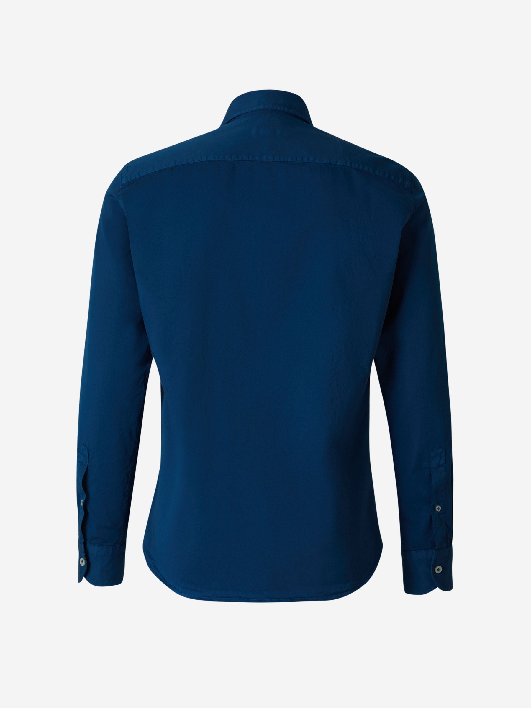 Outlet online Santa Eulalia Hombre Camisa Lisa Algodón color Blanco sku 531-006107 05 - Foto 2
