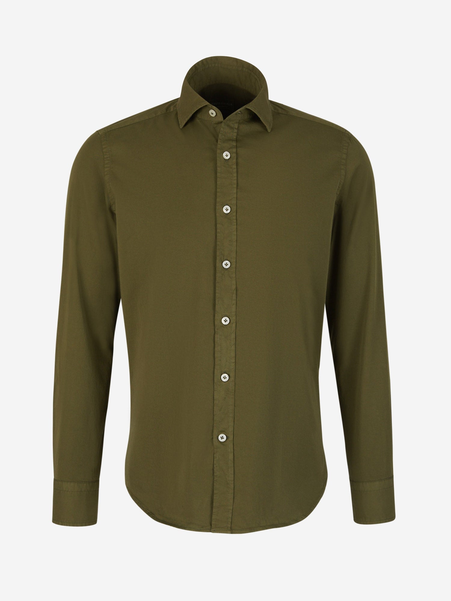 Outlet online Santa Eulalia Hombre Camisa Lisa Algodón color Gris Claro sku 531-006107 06 - Foto 5