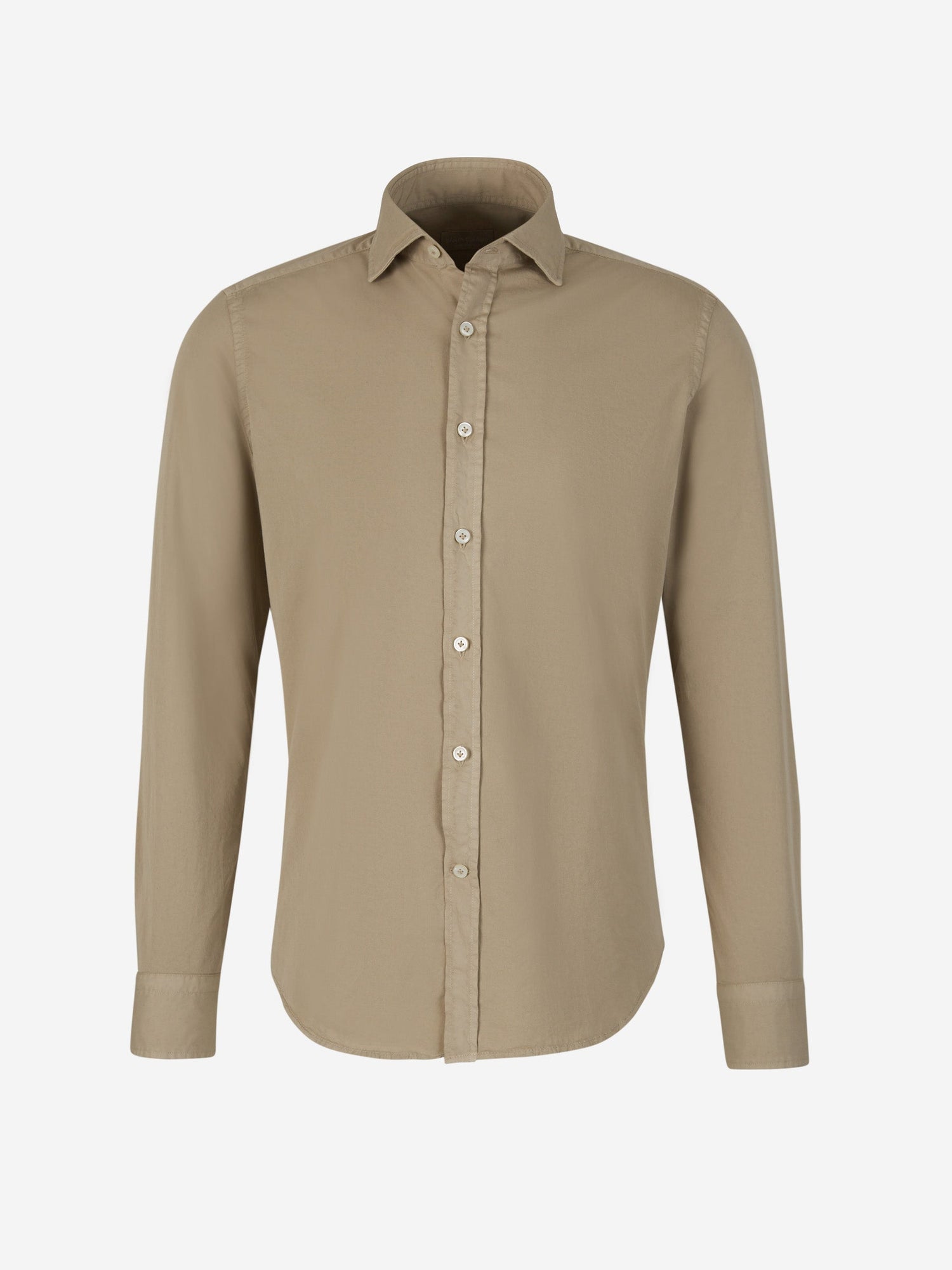 Outlet online Santa Eulalia Hombre Camisa Lisa Algodón color Topo sku 531-006107 03 - Foto 9