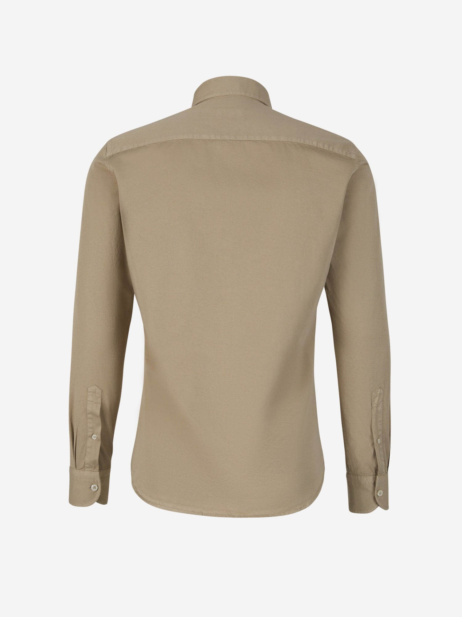 Outlet online Santa Eulalia Hombre Camisa Lisa Algodón color Topo sku 531-006107 03 - Foto 10