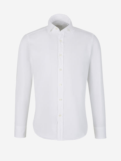 Outlet online Santa Eulalia Hombre Camisa Lisa Algodón color Verde Militar sku 531-006107 02 - Foto 17